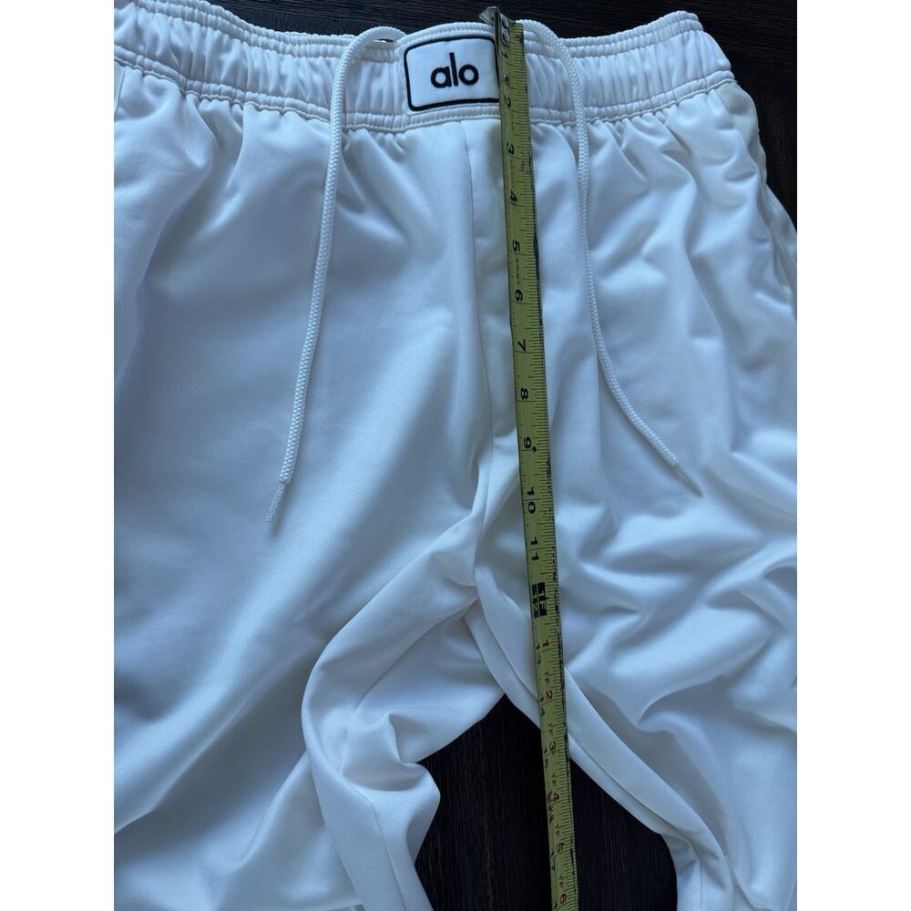 ALO Yoga Cream White Track Joggers - Picture 9 of 11